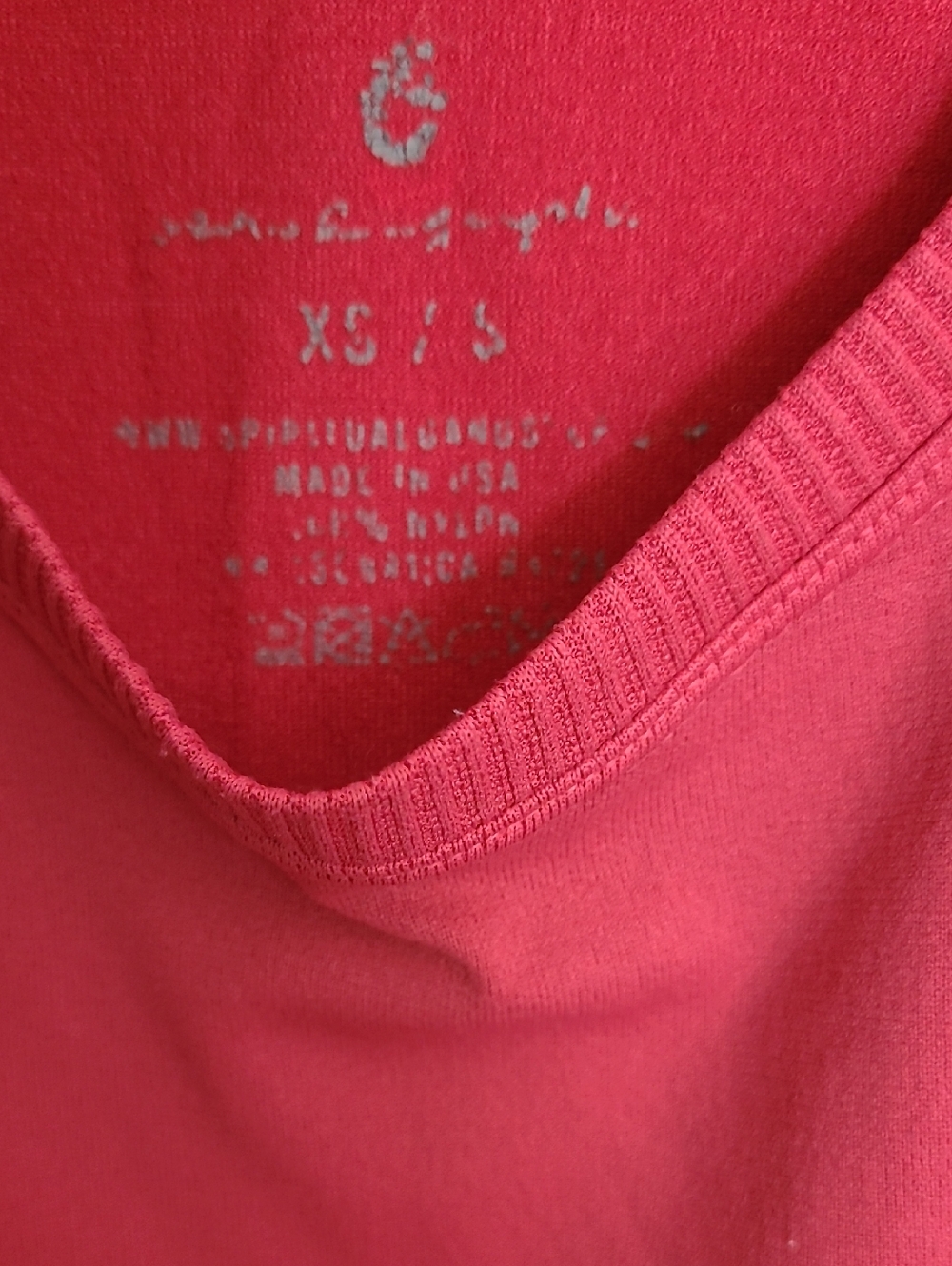 Spiritual Gangster Red Logo Muscle Tank Top - Picture 3 of 5